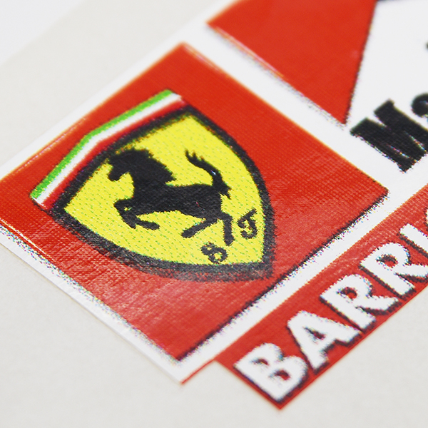 Scuderia Ferrari R.BARRICHELLO Sticker