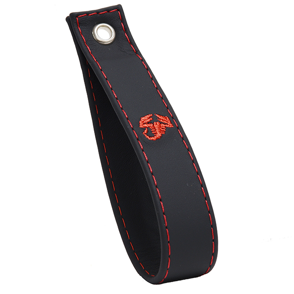 ABARTH 500 Rear Gate Leather Strap(Black/Scorpione)