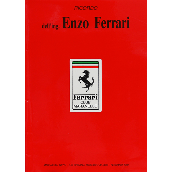 Ferrari CLUB MARANELLO1989ǯ2-Enzo Ferrariý-
