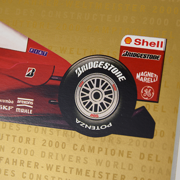 Scuderia Ferrari 2000 Greeting Card