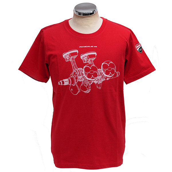 DUCATI Official T-Shirts-V4 Panigale-