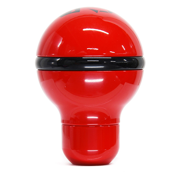 ABARTH Aluminium Gear Knob(Carlo ABARTH/Red Black Logo)