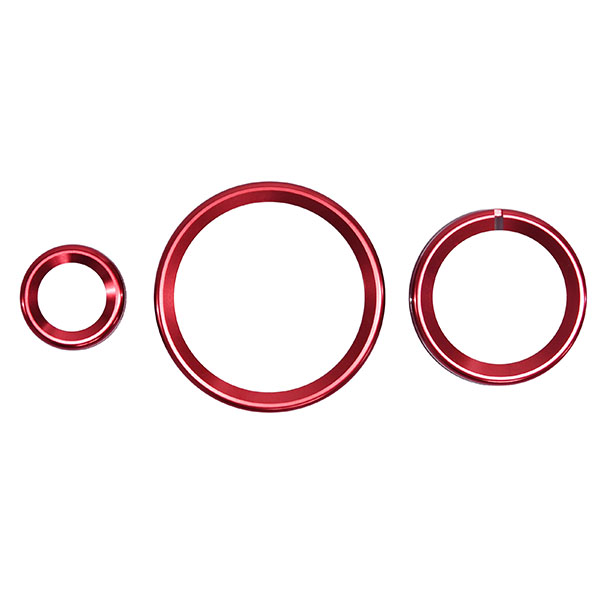 Alfa Romeo GIULIA/STELVIO Console Dial Ring(Red)