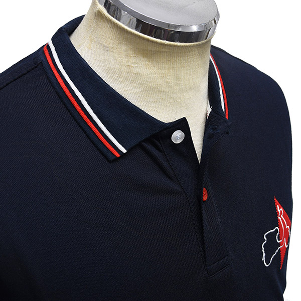 Vespa Official Polo-Shirts-MODERNIST-/Navy