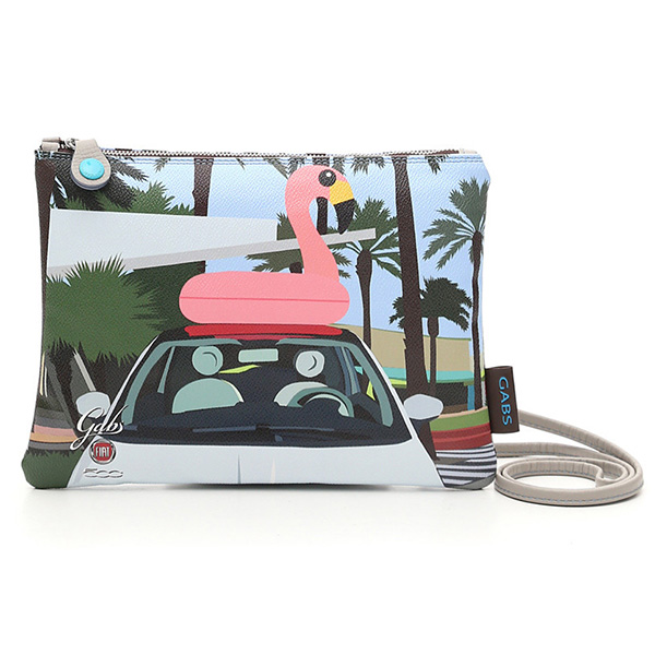 FIAT純正500 2wayポシェットSouth Beach by gabs