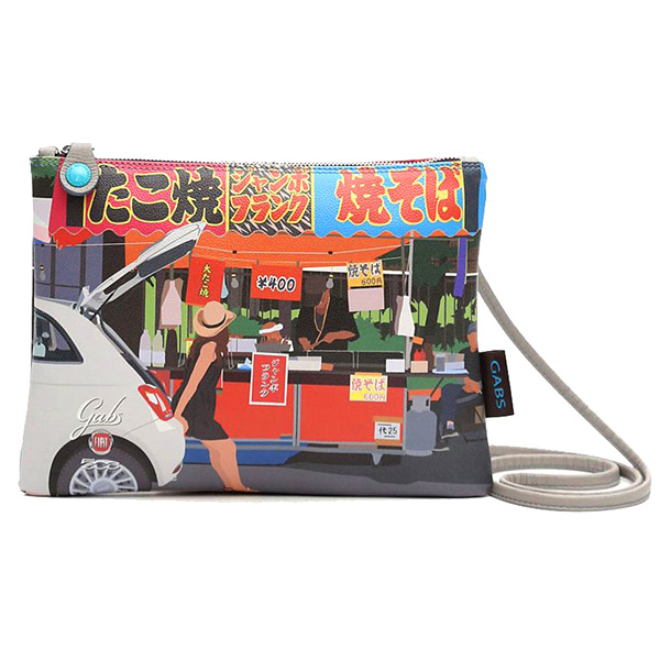 FIAT純正500 2wayポシェット-Yoyogi-by gabs