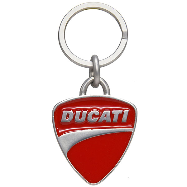 DUCATI Metal Emblem Keyring-DUCATI Delux-