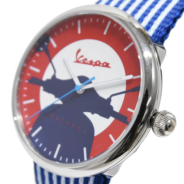 Vespa Official Watch-IRREVERENT-(Stripe/Red)
