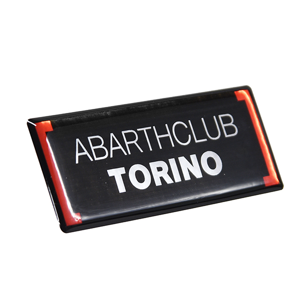 ABARTH CLUB TORINO 3D Sticker