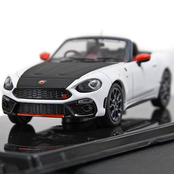 1/43 ABARTH 124 spider Miniature Model(White)