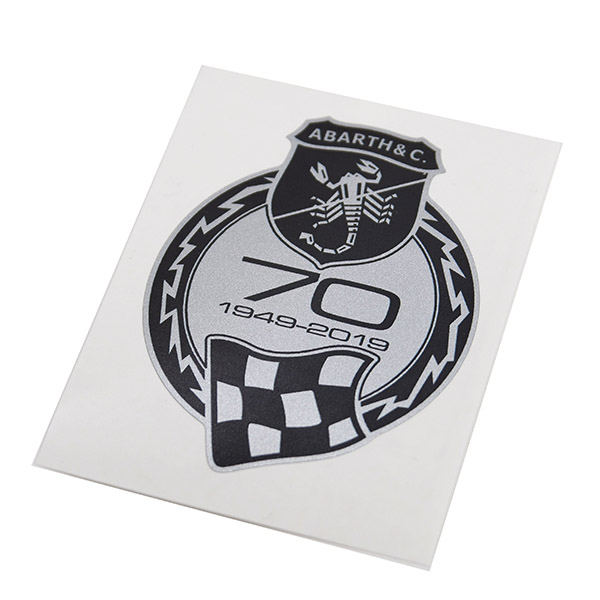 ABARTH 70th Memorial Emblem Sticker