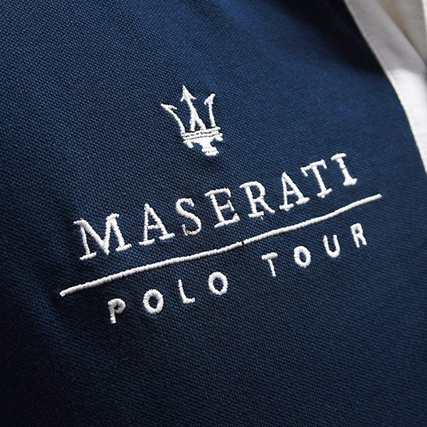 MASERATI La Martina Polo Shirts(Navy)