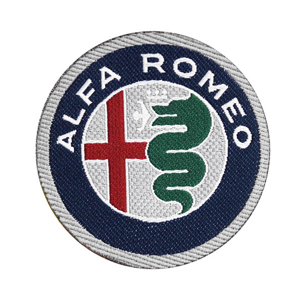 Alfa Romeo純正NEW エンブレムワッペン(ステッカータイプ/small)-21824-