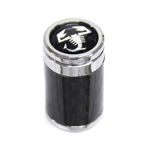 ABARTH Air Valve Caps(Scorpion/Carbon look)