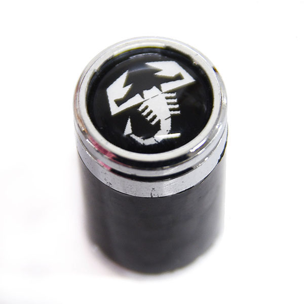 ABARTH Air Valve Caps(Scorpion/Carbon look)