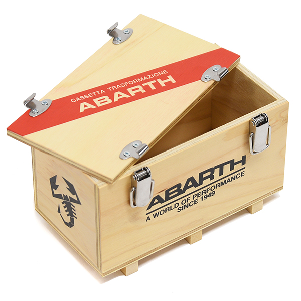ABARTH純正ウッドコンテナボックス(150mm)