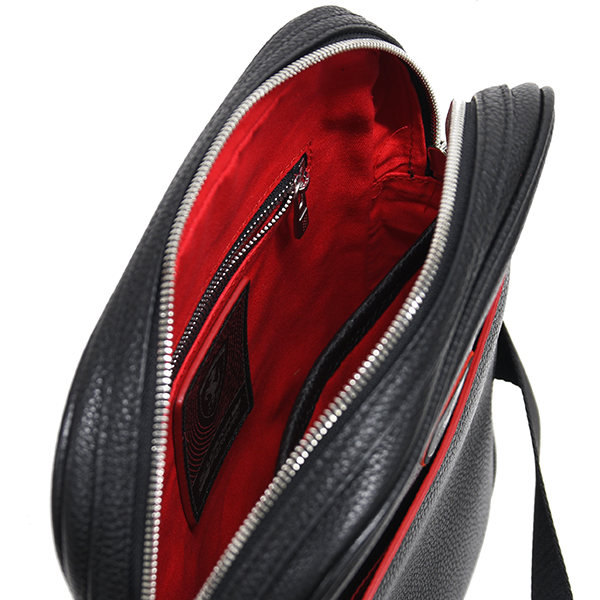 Ferrari Leather Schoulder Bag