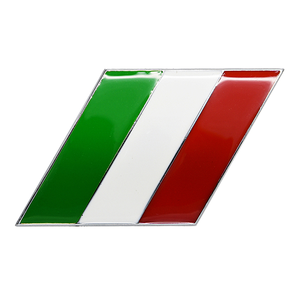 Italian Flag Emblem Set