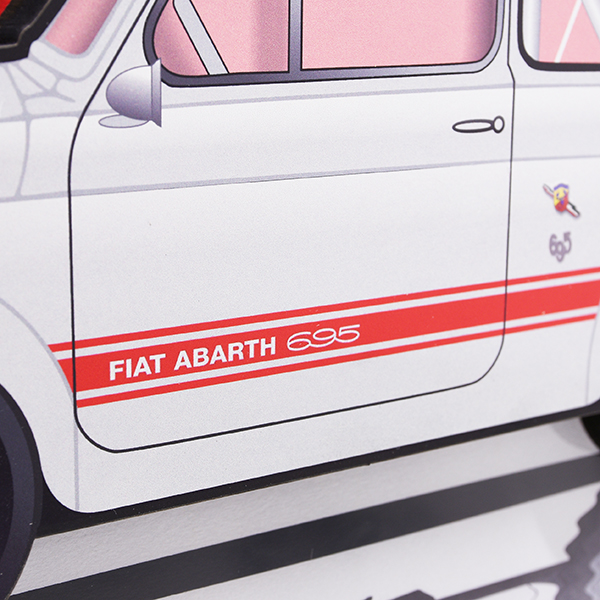 FIAT Nuova 500 Illustration by Mr.Vin -ABARTH- (Large)