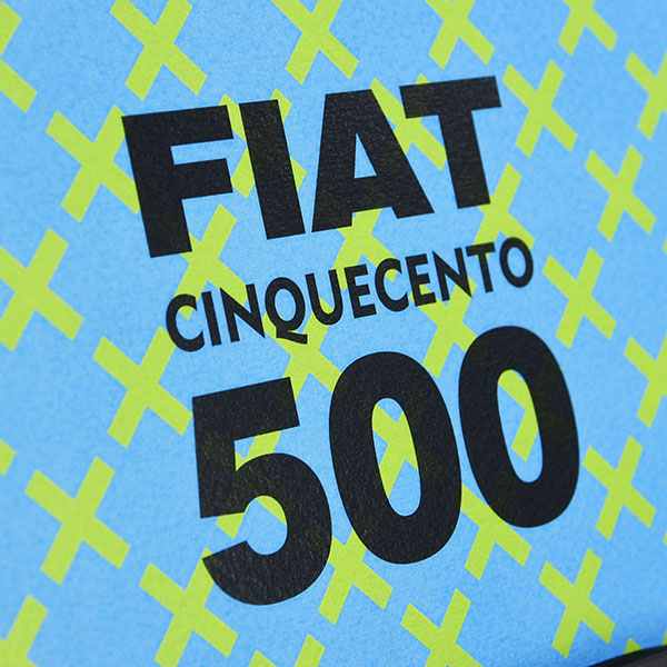 FIAT Nuova 500 Stamp Illustration by Mr.Vin -TRIS- (Large)