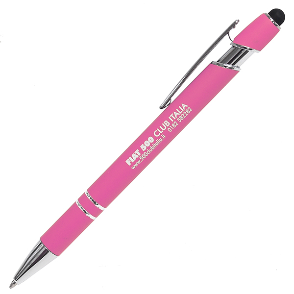 FIAT 500 CLUB ITALIA Official Ball Point Pen(Pink)