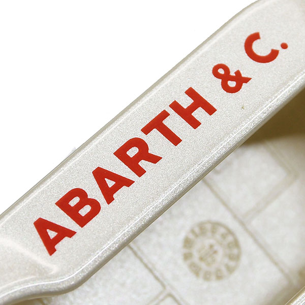 ABARTH 595 50th Anniversary Key Cover Prototype(White Gloss)