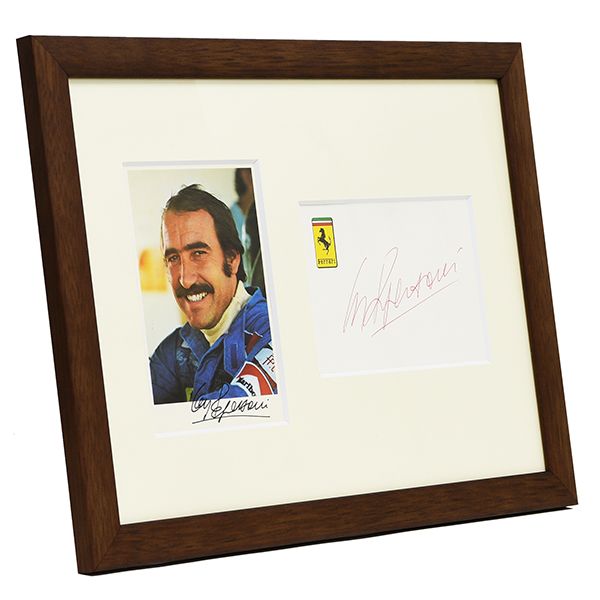 Scuderia Ferrari C.Regazzoni Signed Card Set