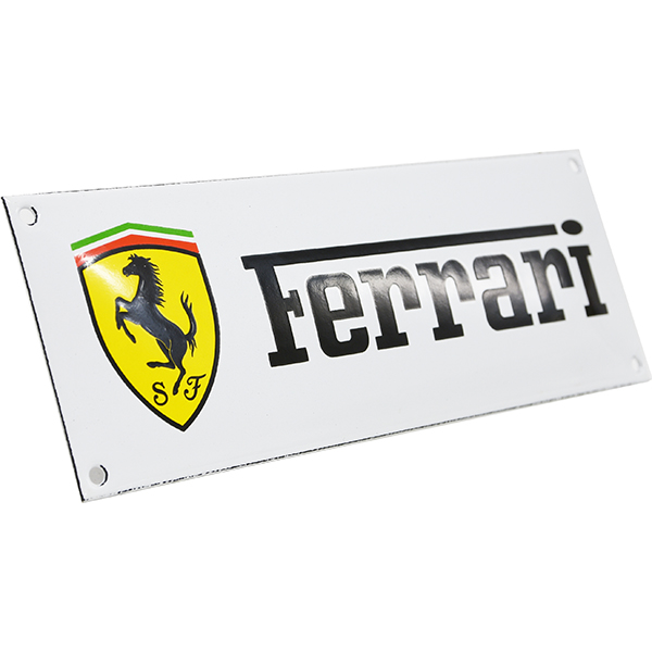 Ferrari Logo Sign Boad