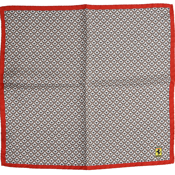 Ferrari Silk Pocket Handkerchief-Steering-