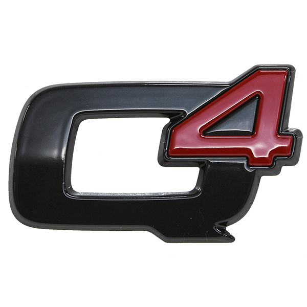 Alfa Romeo Q4 Logo Emblem(Black)