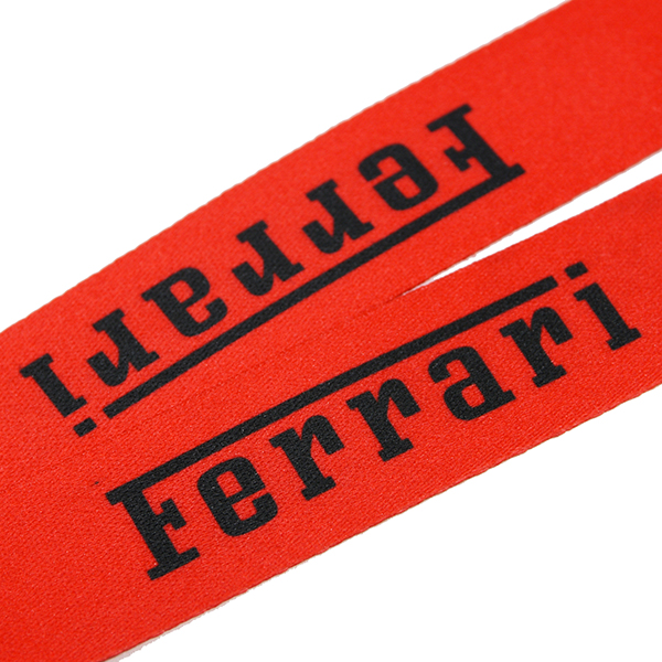 Ferrari Neck Strap for Factory Guest (Red)