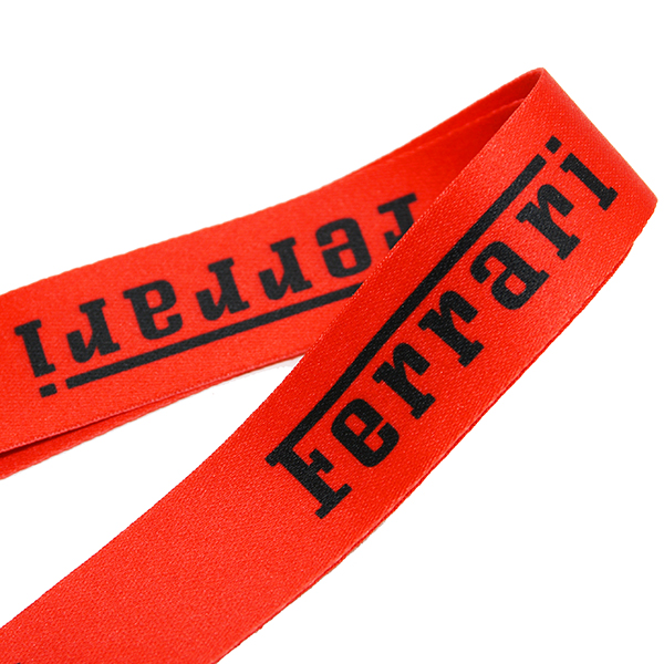 Ferrari Neck Strap for Factory Guest (Red)