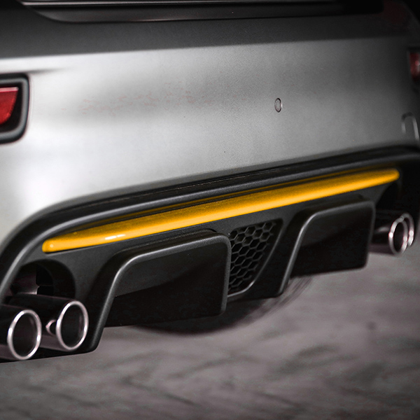 ABARTH 595/695(2016~Sr.4)Rear Bumper Insert(Yellow)<br><font size=-1 color=red>05/20到着</font>