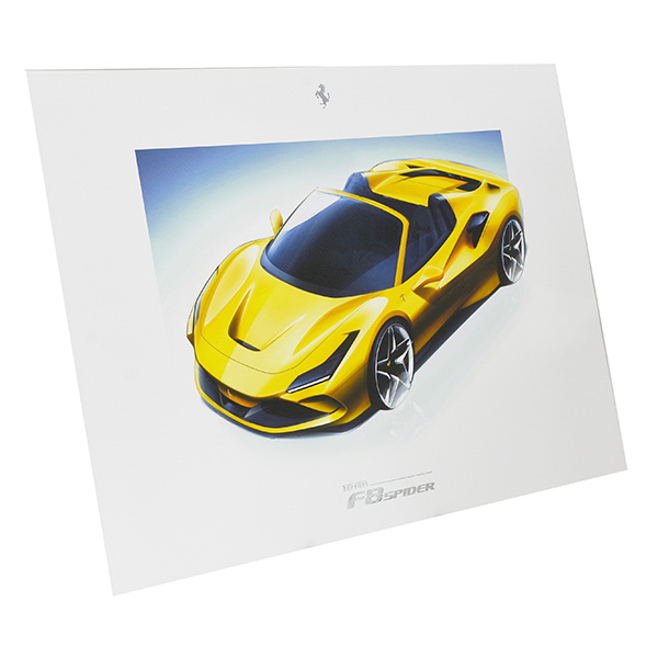 Ferrari F8 spider&812GTS lithographe for VIP Guest