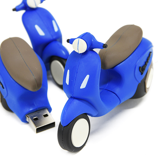 Vespa Official USB Memori(8GB/Blue)