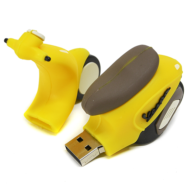 Vespa Official USB Memori(8GB/Yellow)
