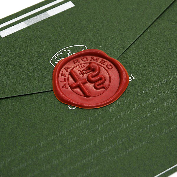 Alfa Romeo Emblem Sealing Stamp Sticker(5 pcs)