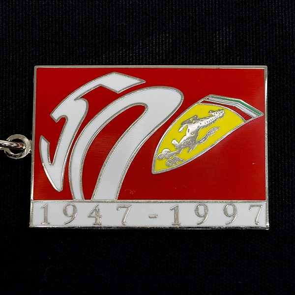 Ferrari 50anni Metal Keyring