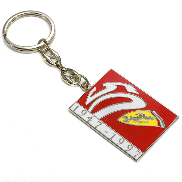 Ferrari 50anni Metal Keyring