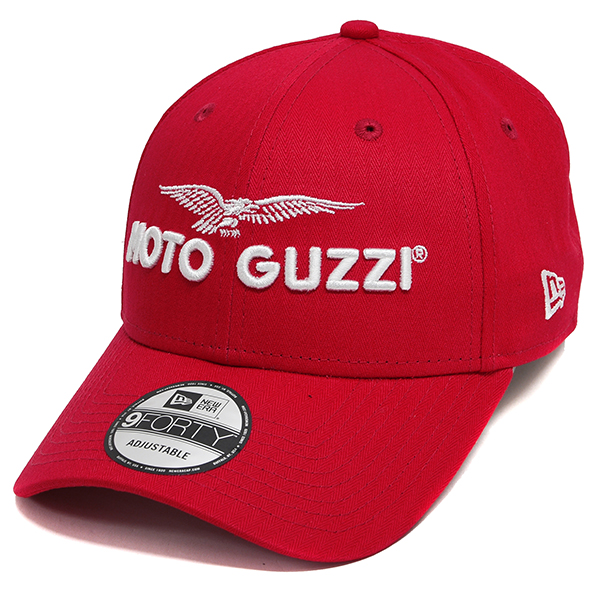 Moto Guzzi Official Baseball Cap -2020-(Red)by NEW ERA
