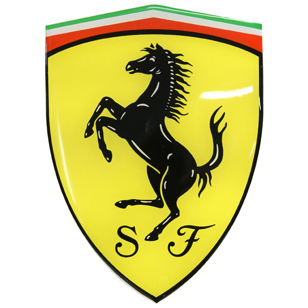 Ferrari 3D SF Sticker (Large)