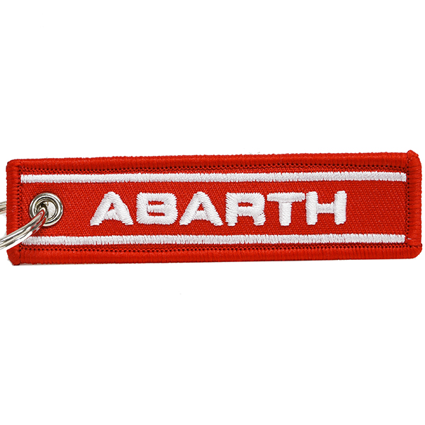 ABARTH Fabric Keyring