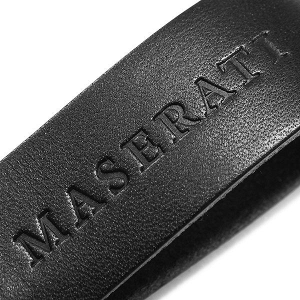 MASERATI Leather Strap Keyring