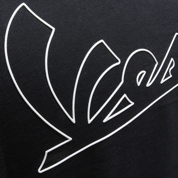 Vespa Official T-Shirts-Heritage-(Black)