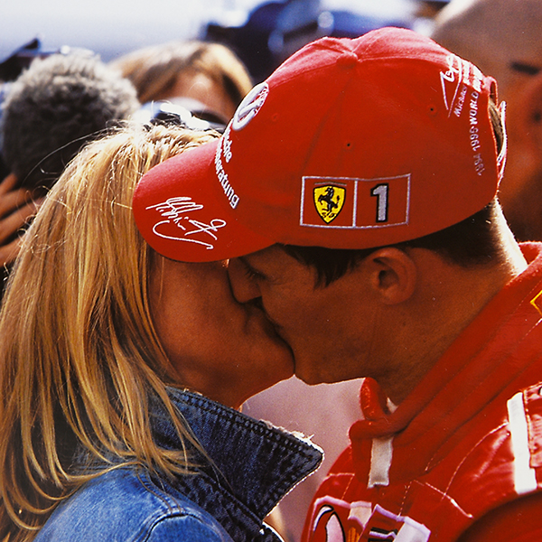 Scuderia Ferrari 2002 M.Schumacher/France GP-with Corinna