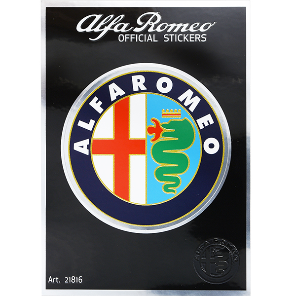 Alfa Romeo Emblem Stickers-21816-