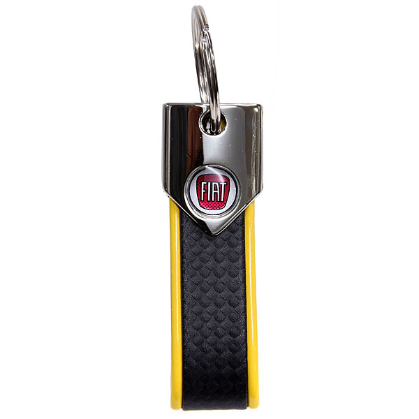 FIAT Old Emblem Keyring(Carbon Look)