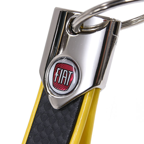 FIAT Old Emblem Keyring(Carbon Look)