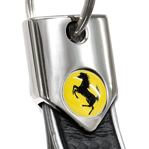 Ferrari Emblem Emblem Keyring(Carbon Look)