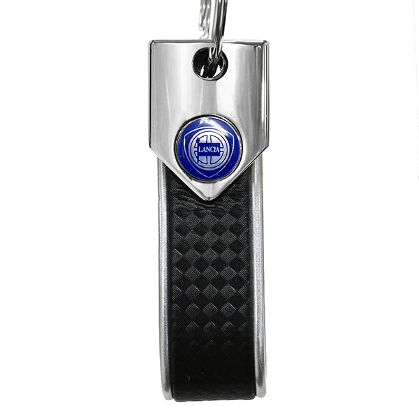 LANCIA Emblem Emblem Keyring(Carbon Look)